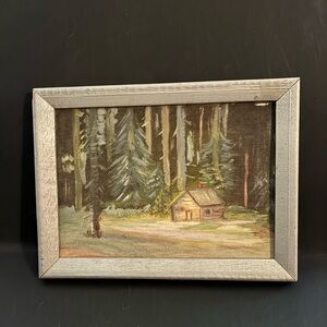 Small Framed Water Color Painting